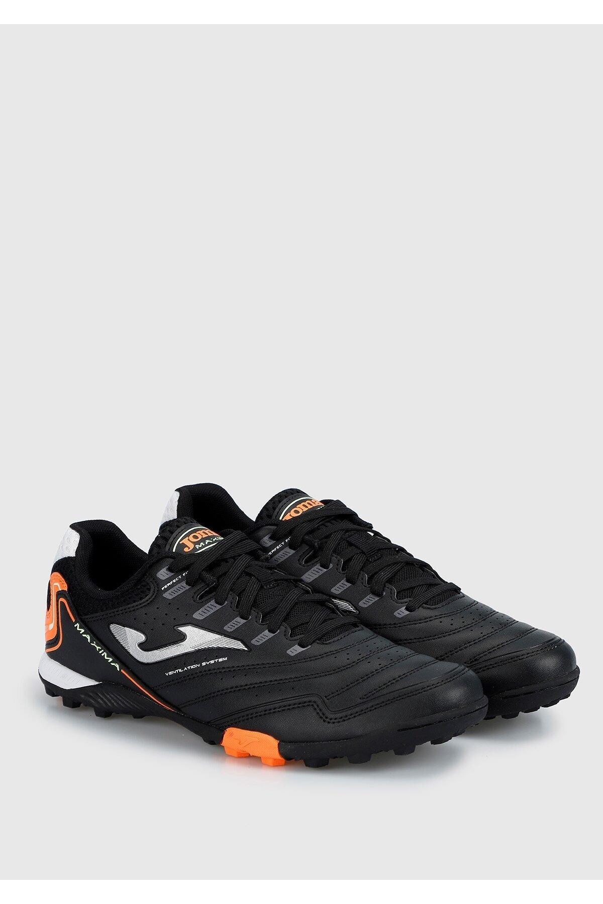 Joma Maxima 2301 Maxs2301tf Siyah/turuncu Erkek Halısaha Ayakkabısı görsel 2