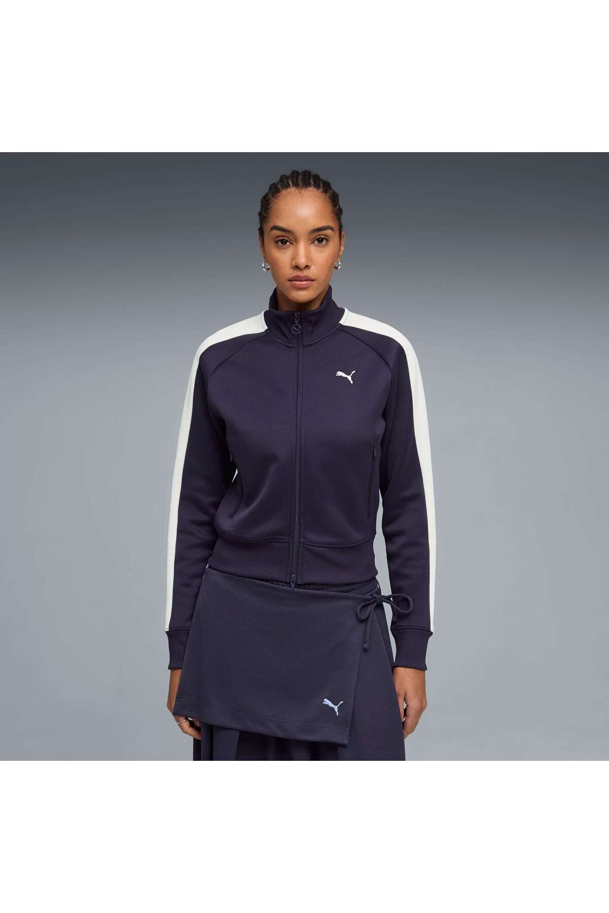 Puma T7 ALWAYS ON Kadın Kısa Track Ceket görsel 5