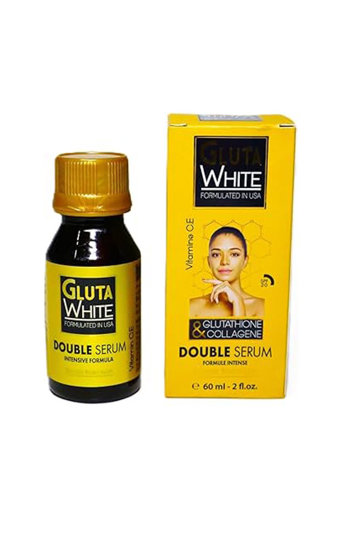 Gluta Glutathione & Collagen Double Serum 60ml- Trendyol