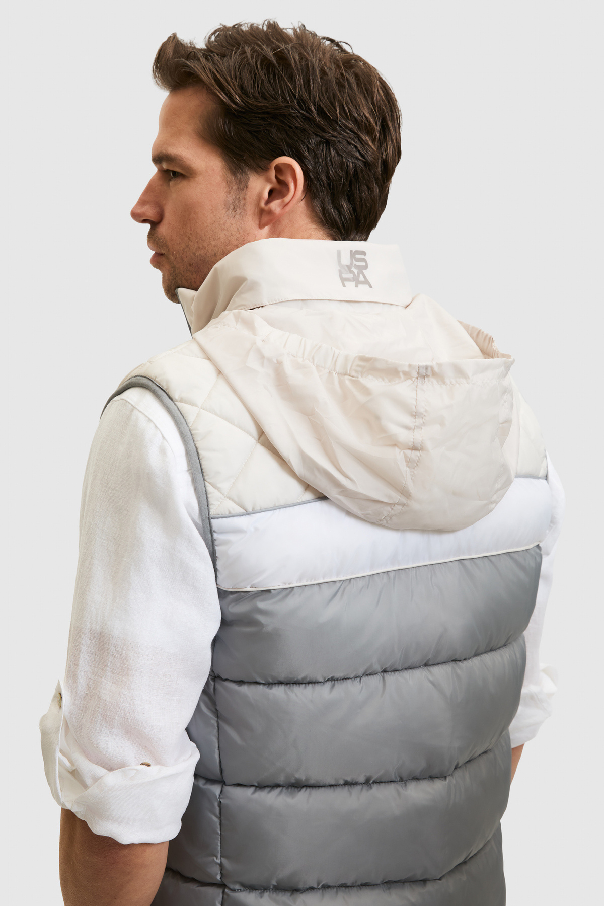 U.S. Polo Assn. Erkek Gri Yelek 50318835-VR024 görsel 6