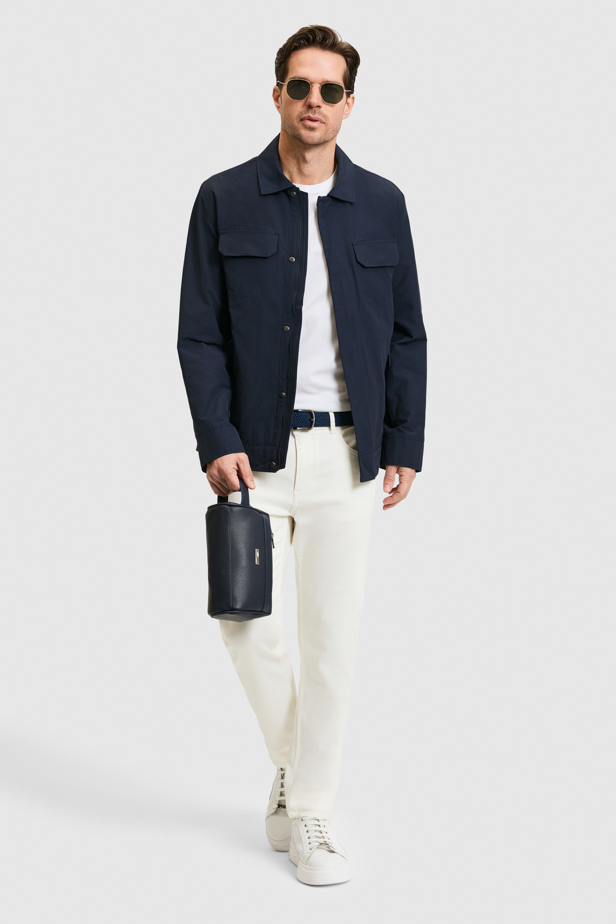 U.S. Polo Assn. Erkek Lacivert Mont 50318844-VR033 görsel 4