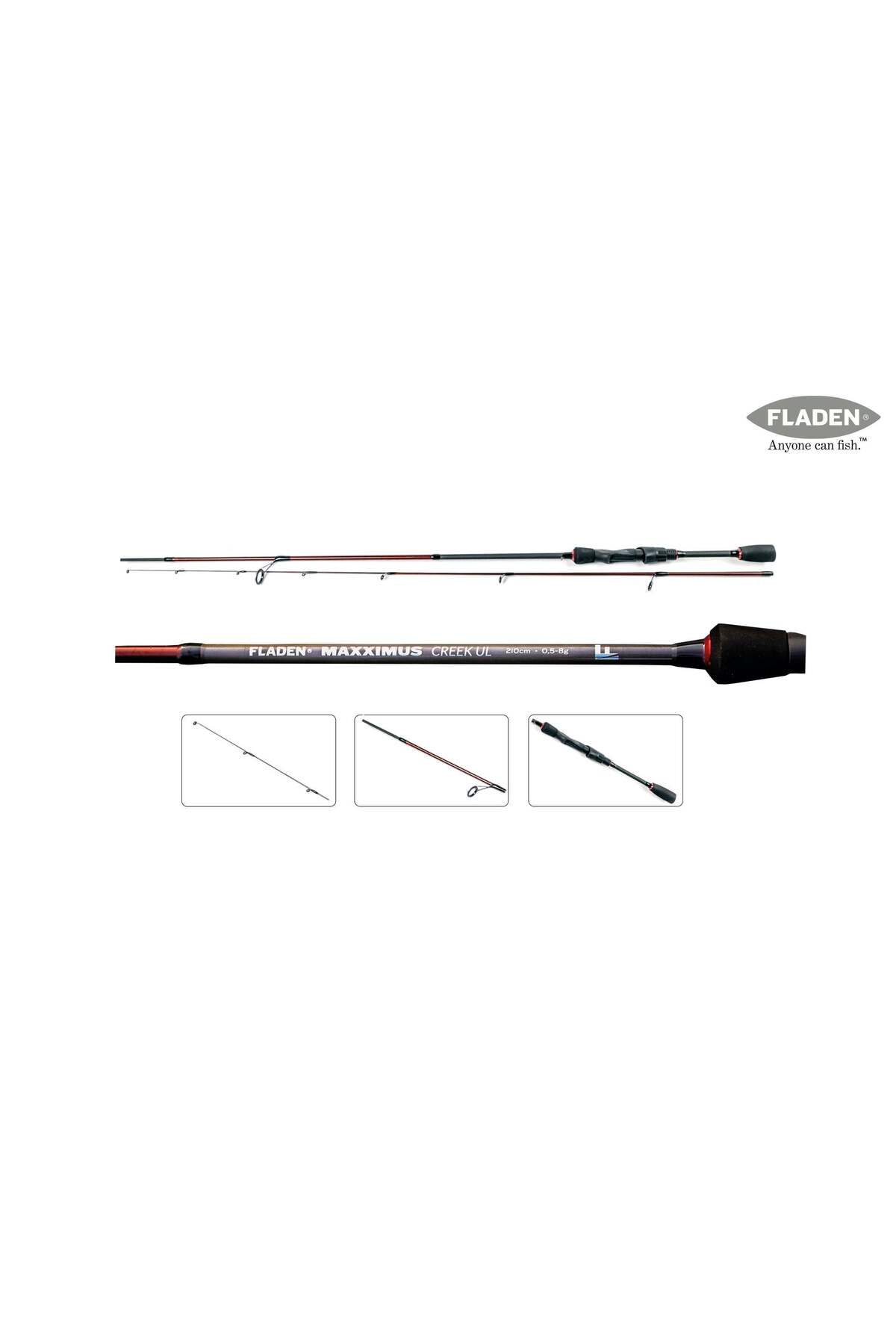 誠造社 PDT-05 ODIN フォートレスマキシマス風 ST-04 FLADEN MAXXIMUS CREEK UL 2P 210 CM 0.5-8GR Lrf Kamış - Fiyatı
