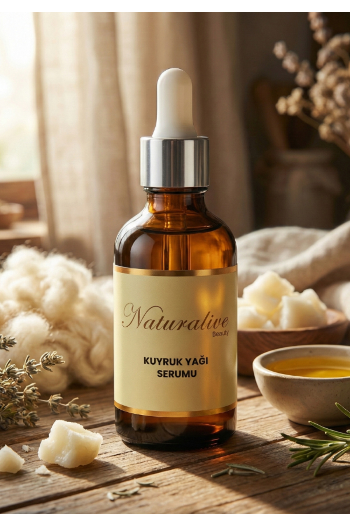naturalive beauty Kuyruk Yağı Serumu 50 ml — NB00154