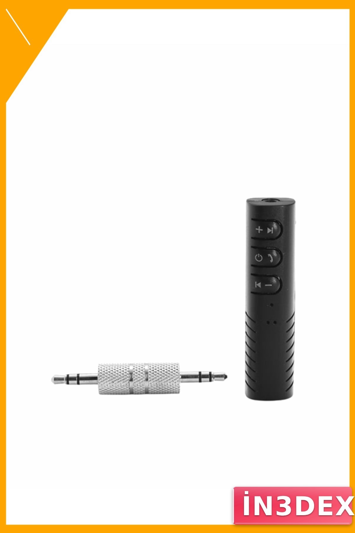 Bluetooth AUX Adaptör 3.5mm Ses Girişi Kablosuz Dönüştürücü 10m Menzil