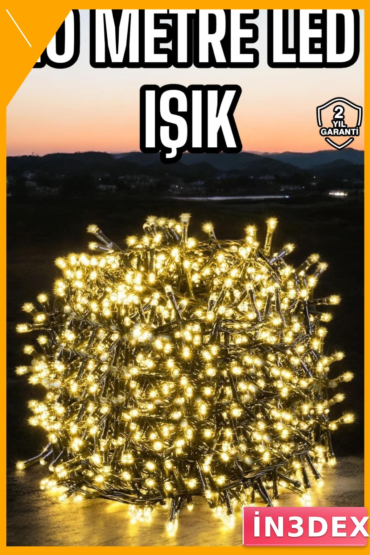 10 Metre Gün Işığı LED Işık Şeridi Animasyonlu Doğal Aydınlatma