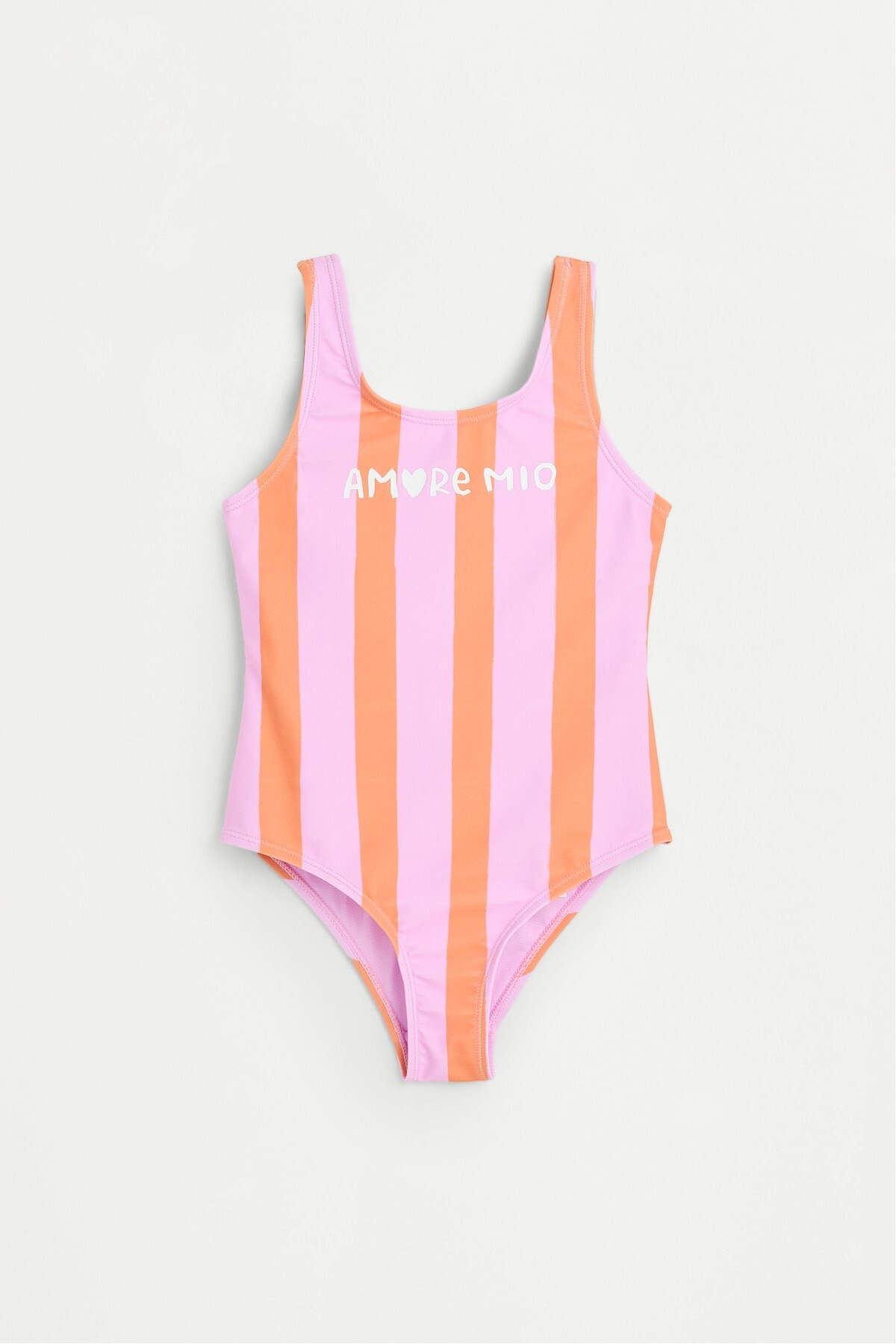 Striped patterned swimsuit