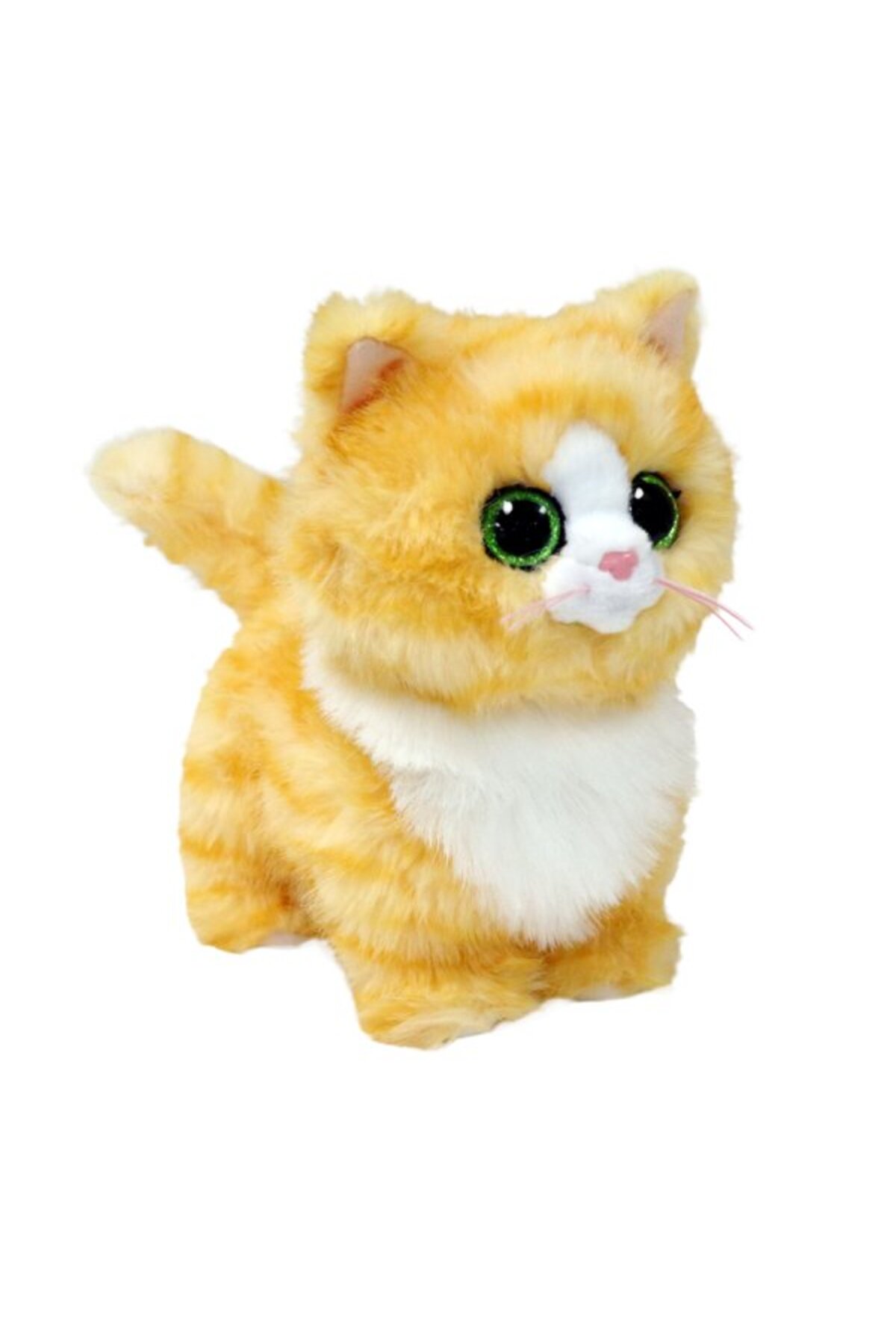 PopŞeker TY Beanie Babies Melanie - Altın Renkli Kedi Peluş 20 cm