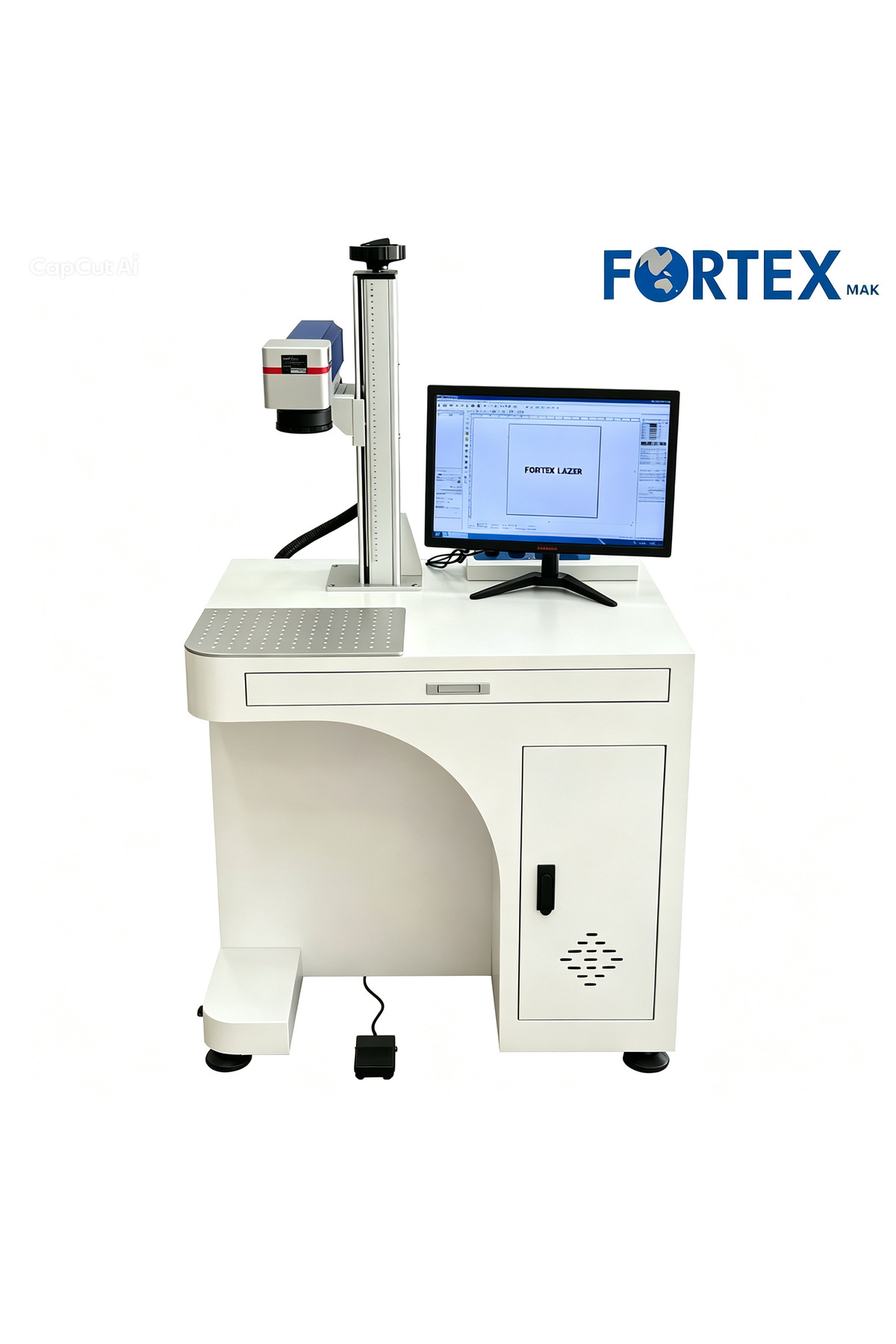 Fortex 30W Masalı Fiber Lazer Markalama Makinesi - Fiyatı, Yorumları