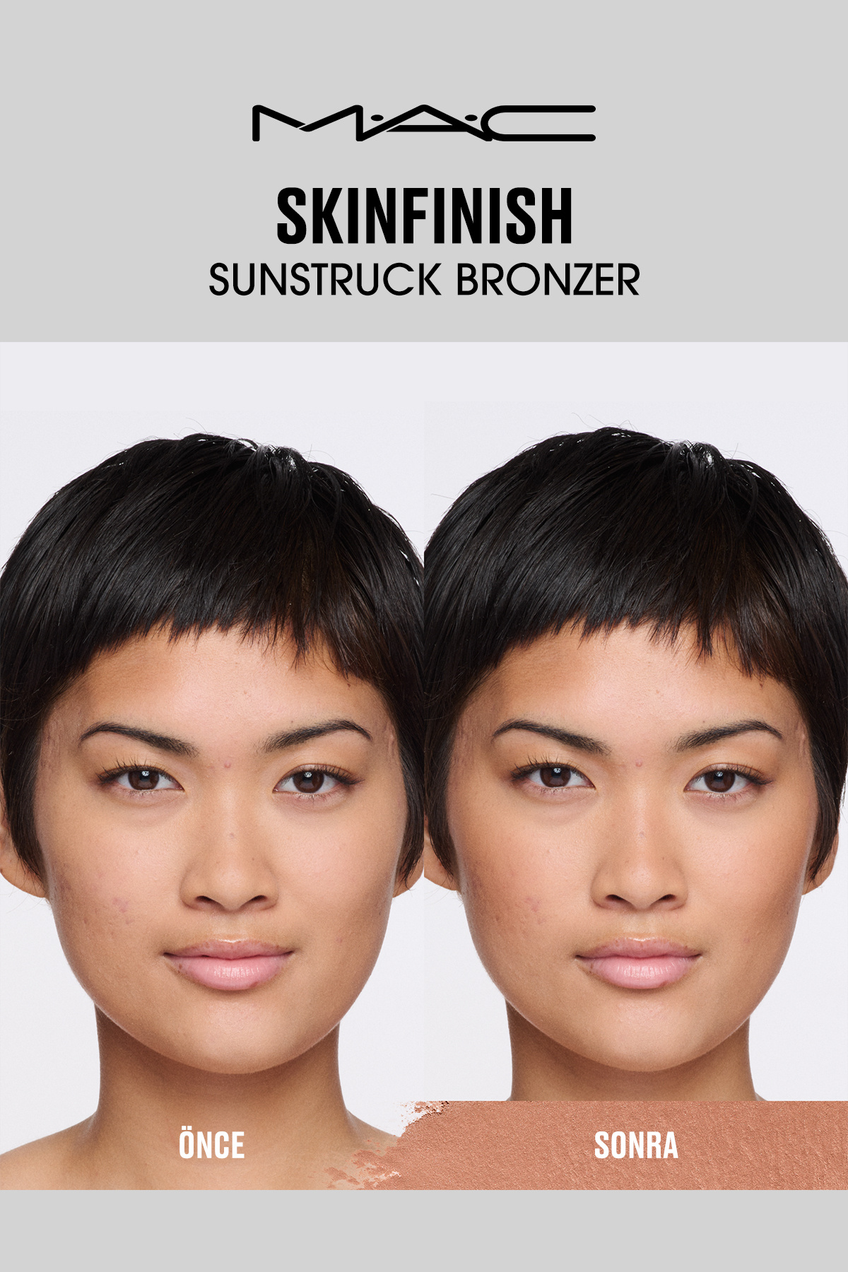 برنزر مات مدیوم صورتی Skinfinish Sunstruck
