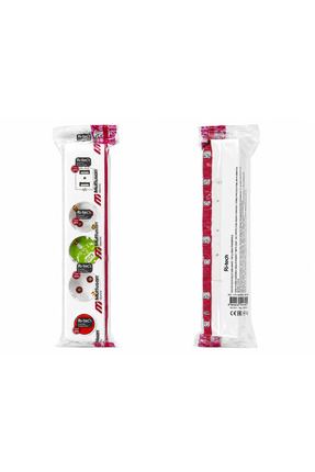 Mutlusan Electric Ri-Tech 3’lü Topraklı Klemensli Grup Priz 2 USB Girişli Ana...
