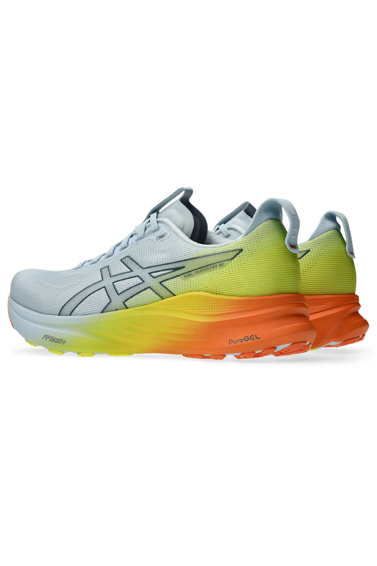 GEL-KAYANO 32 Erkek Raw Indigo Koşu Ayakkabısı 1011C284-400 — خاکستری — تصویر 4 از 7