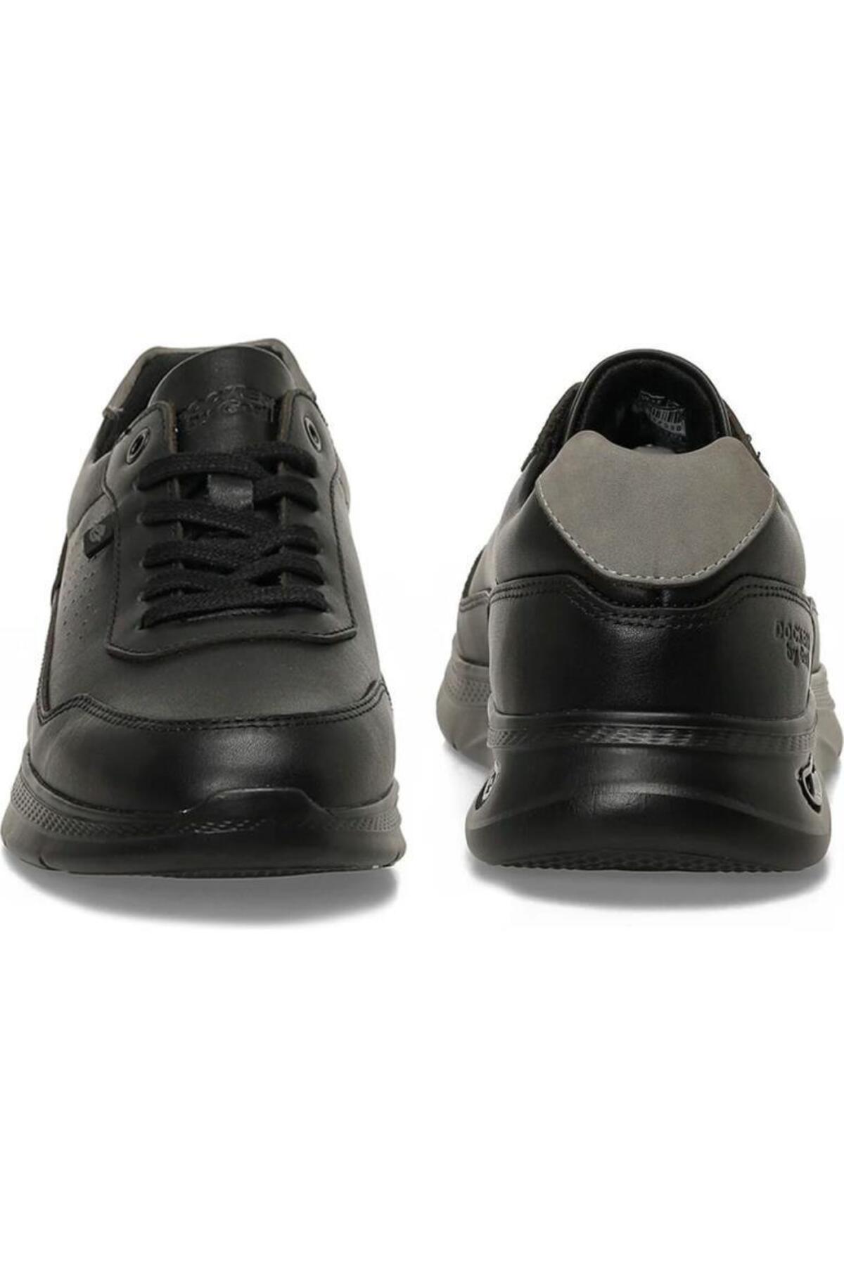 Dockers By Gerli DOCKERS JUSTICE 6FX SİYAH HAKİKİ DERİ COMFORT ANATOMİK CASUAL AYAKKABI görsel 6