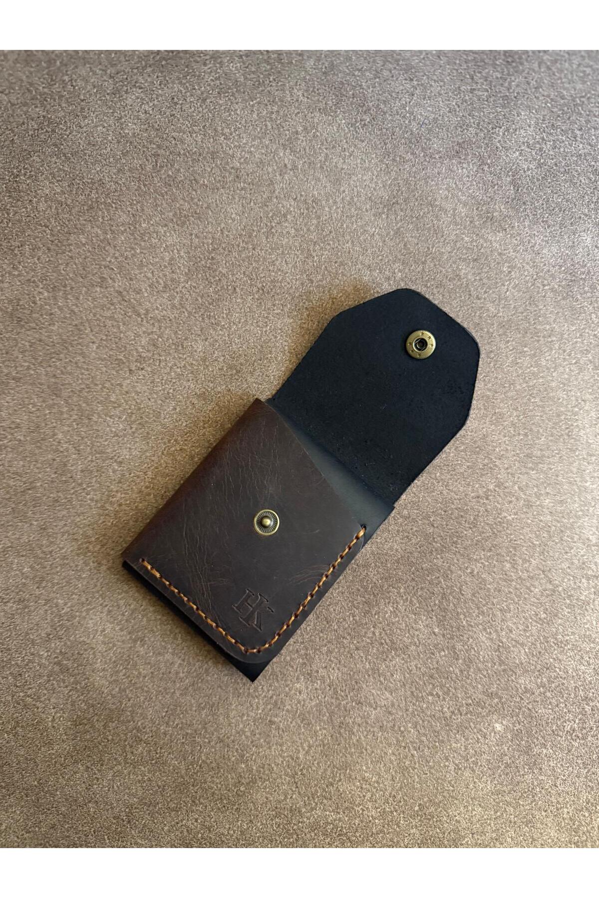 HATKA Leather Craft El Yapımı Hakiki Deri Cüzdan - Pure Fold K2 görsel 5