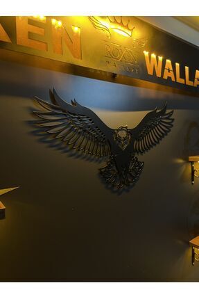 roxenwallart Kartal Duvar Tablosu – Lazer Kesim Metal Dekoratif Tablo