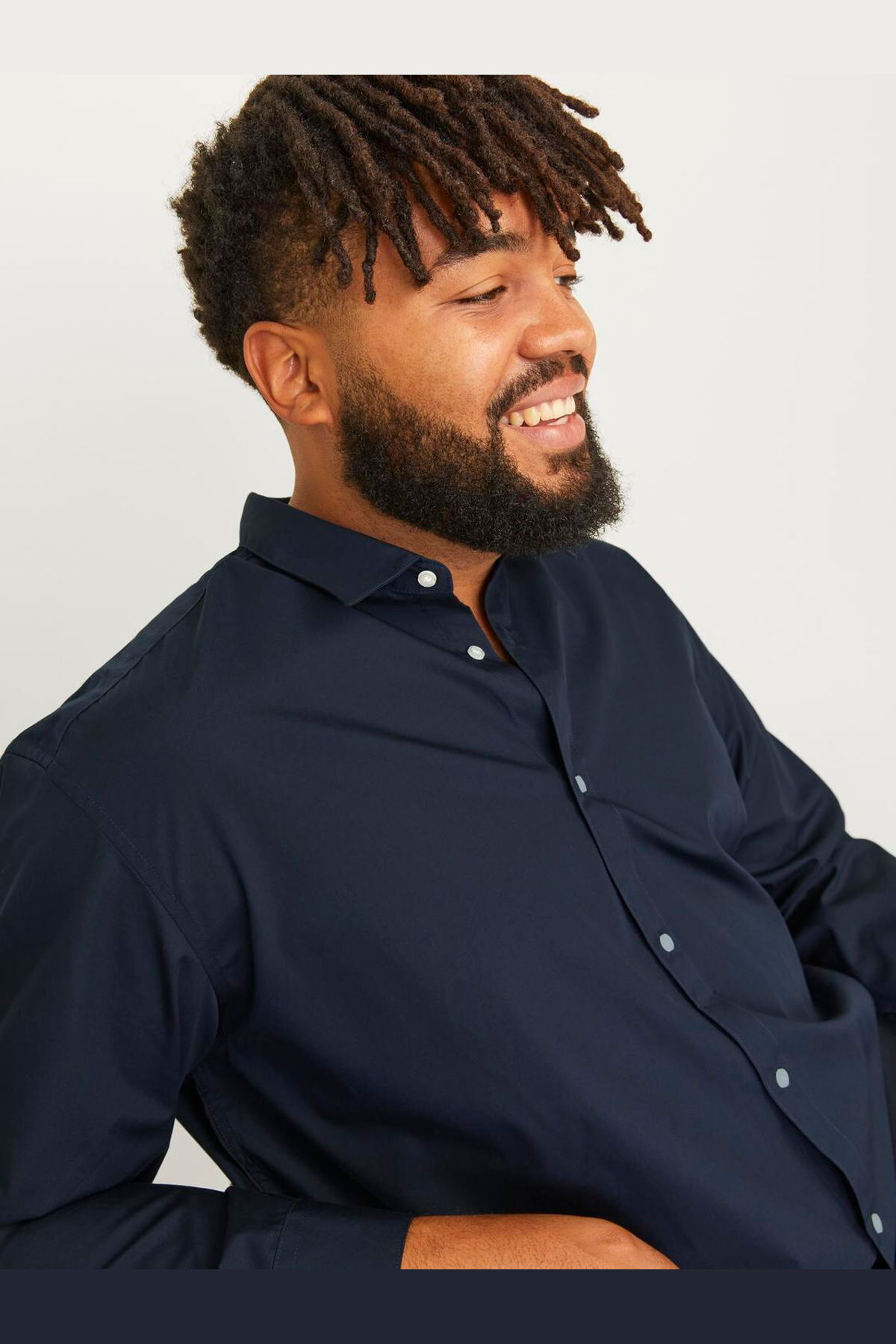 Jack & Jones Büyük Beden Uzun Kollu Gömlek - Joe görsel 4