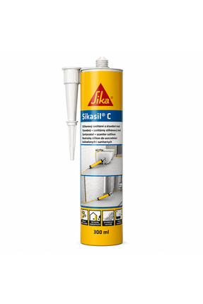 Sika Sikasil-C Nötr Silikon (Koli 12 x 300ml)