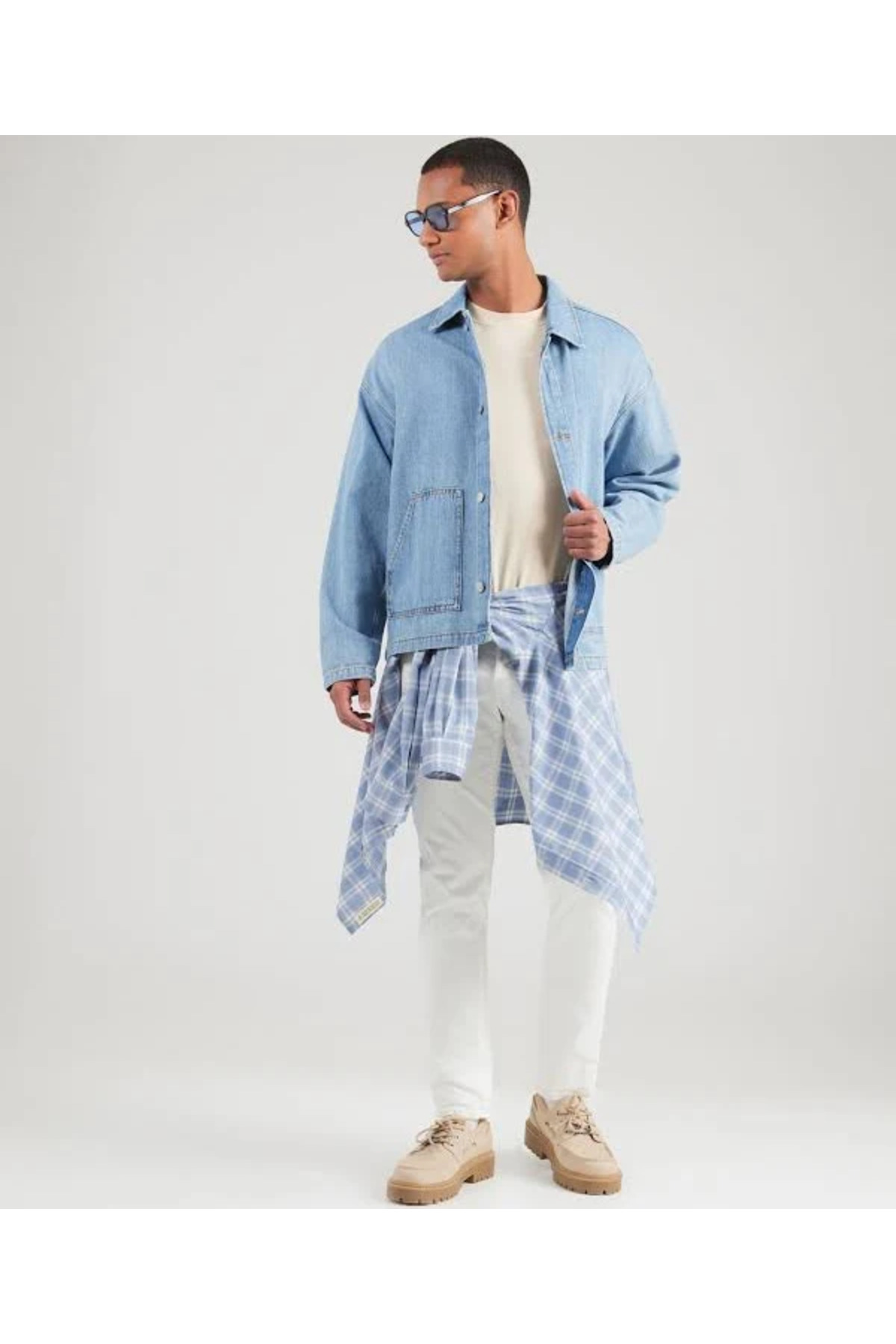 شلوار جین مردانه Jjiglenn Jjorıgınal Am 215 جک اند جونز شلوار جین Jack & Jones