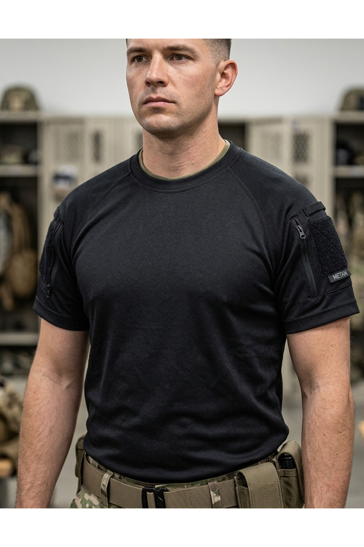 METAM Tactical Kısa Kollu Cırtı T-Shirt