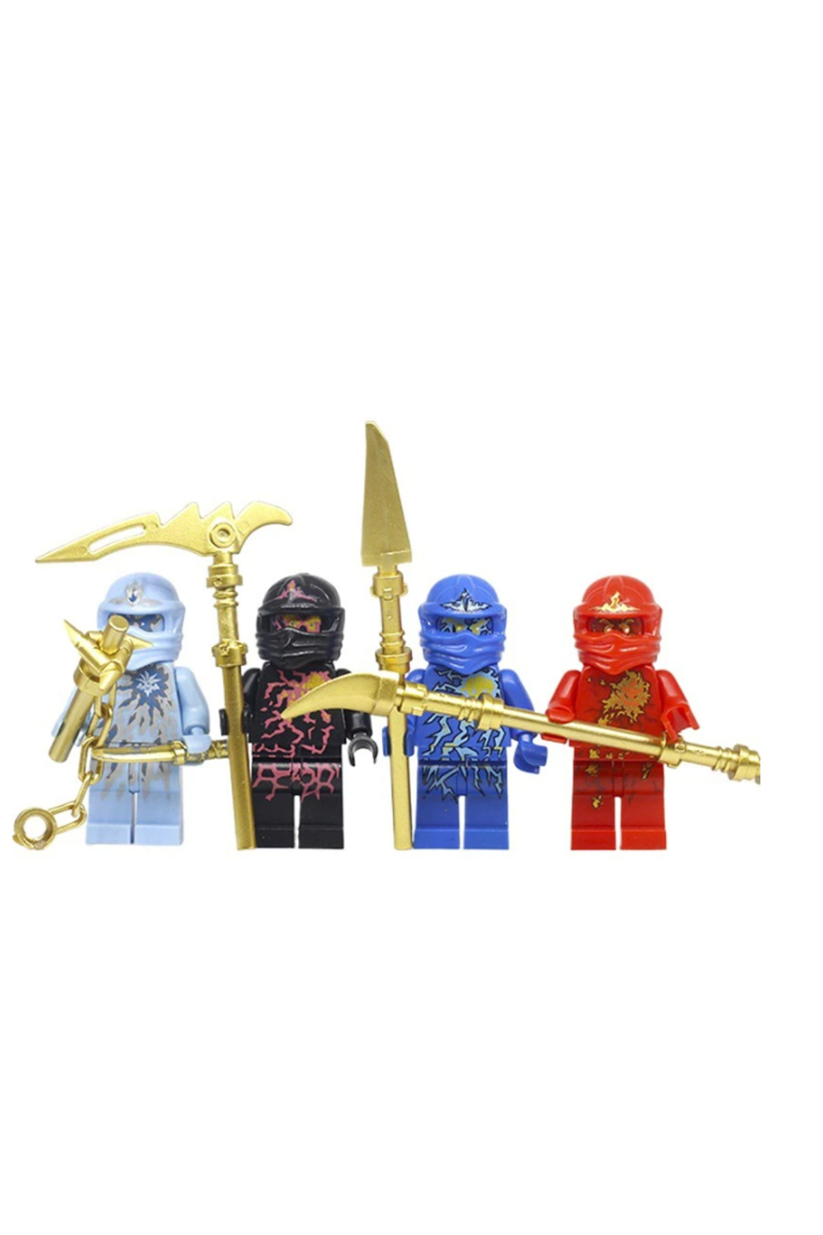 717 【てるお】購入ページ yamanS Ninja Kai Zane Jay Cole Set NRG Suit Klasik Figür Yapı Blok