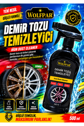 WOLFPAR DEMİR TOZU TEMİZLEYİCİ