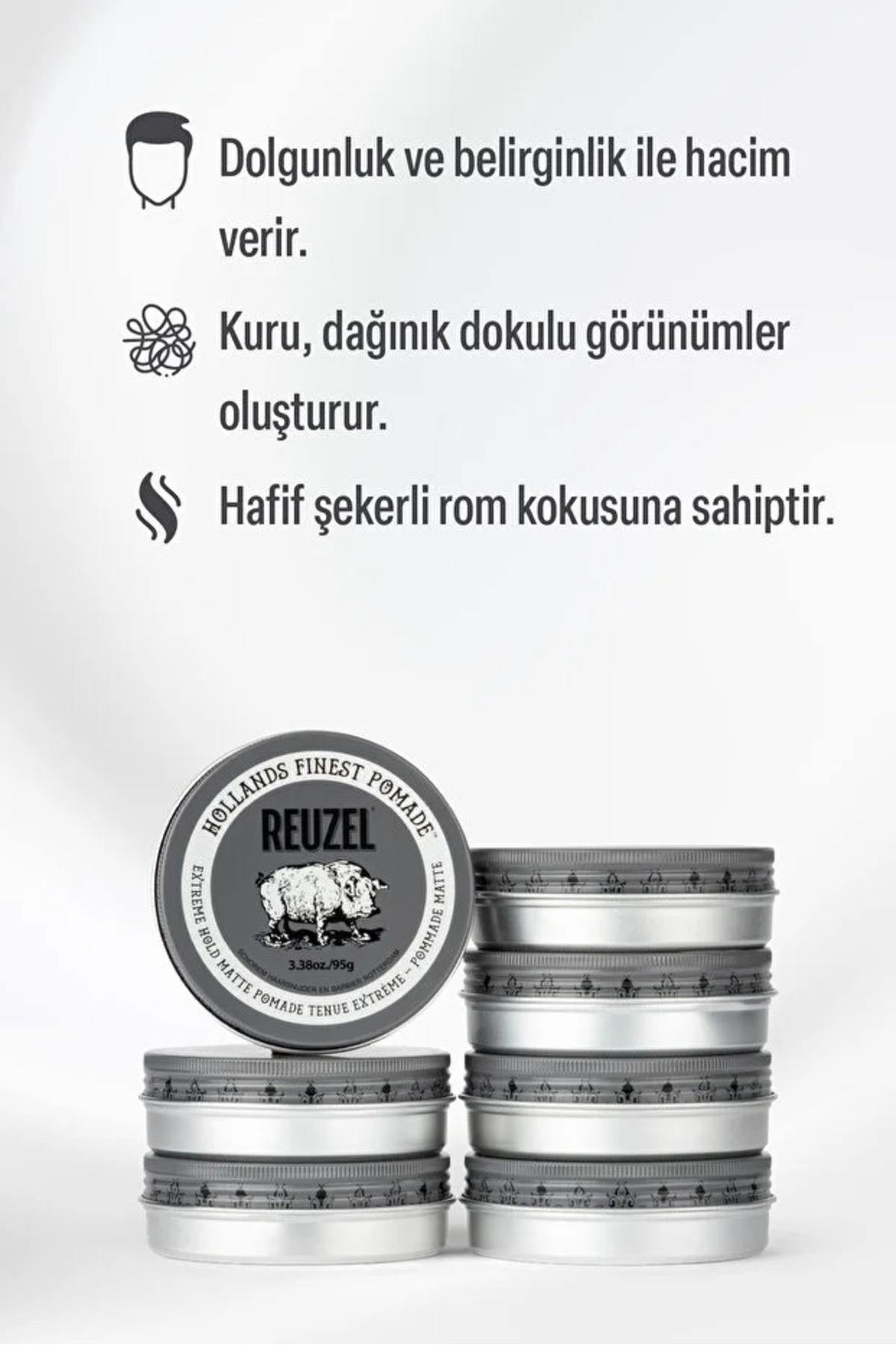 Ultra Mat Güç Seti — REUZELSET13 — تصویر 4 از 8