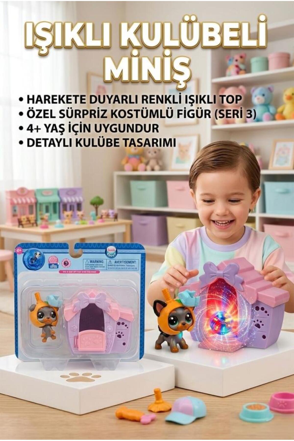 Tıfıl Toys Minişler Pet Shop Sevimli Meyve Kostümlü Miniş Figür ve