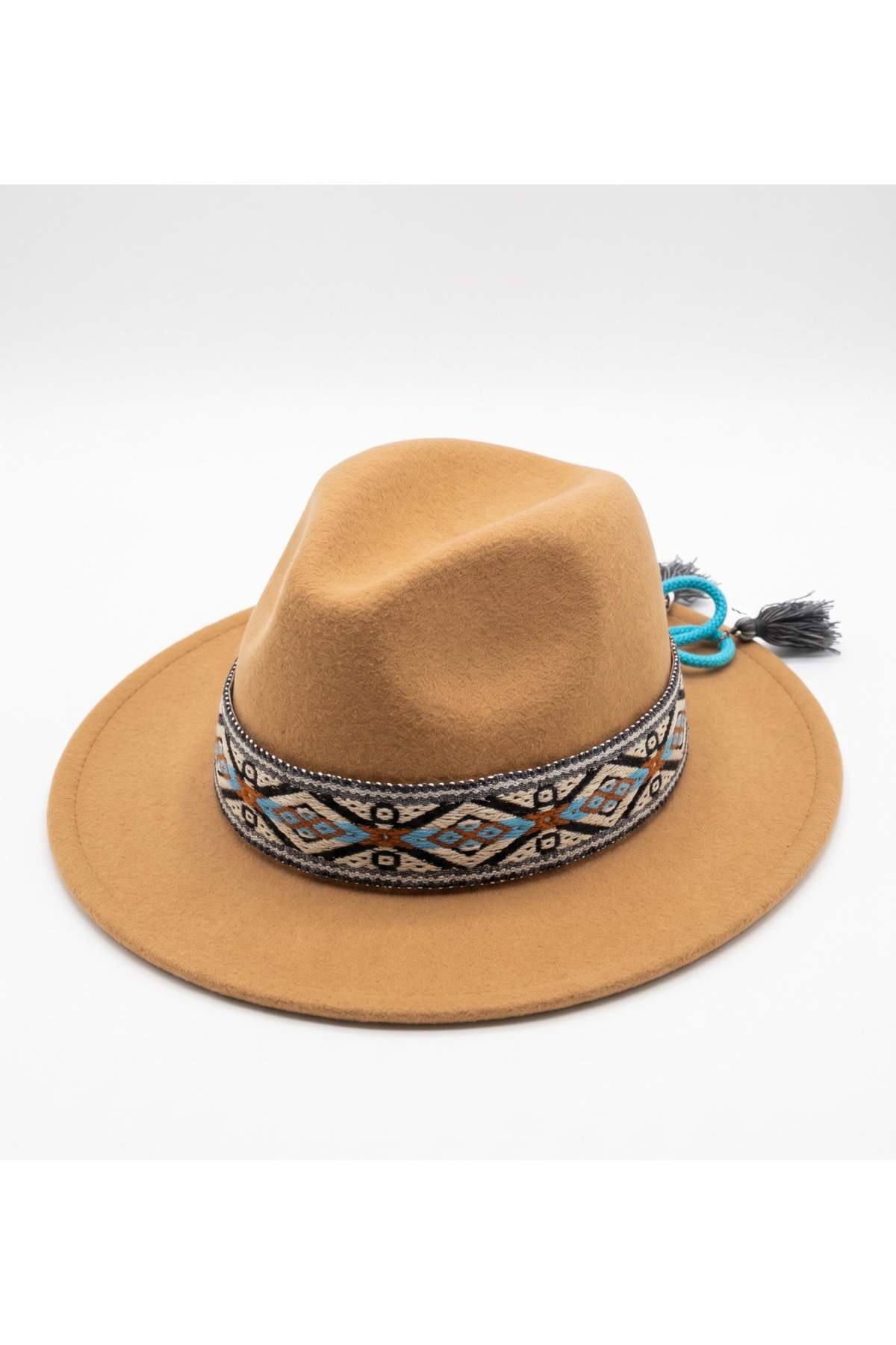 Peruvian Hand-Woven Band Cowboy Hat
