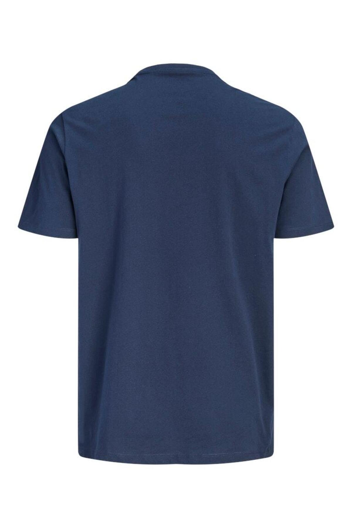 Jack & Jones JACK JONES Baskılı Büyük Beden Tişört 12295982 görsel 8
