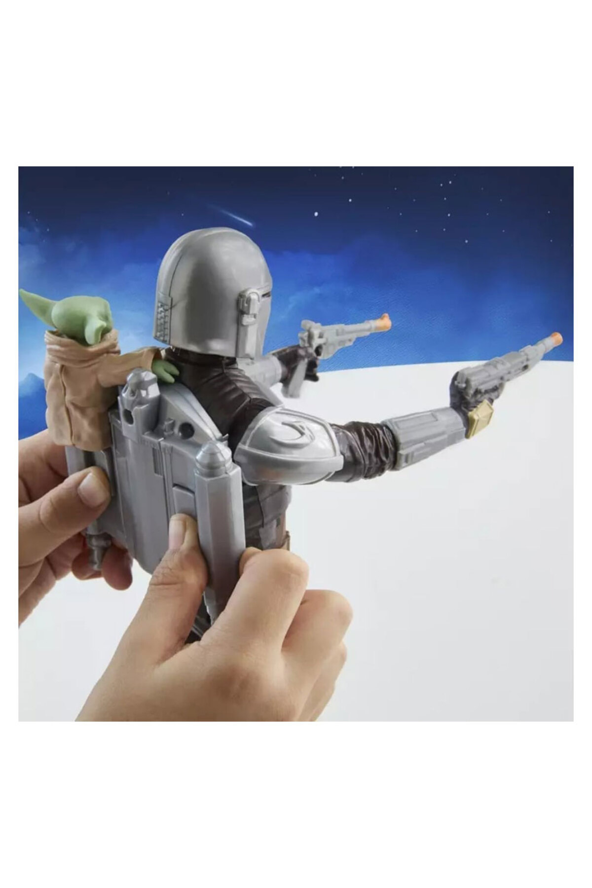 Star Wars The Mandalorian ve Grogu Ödül Avcısı Figürü G2842