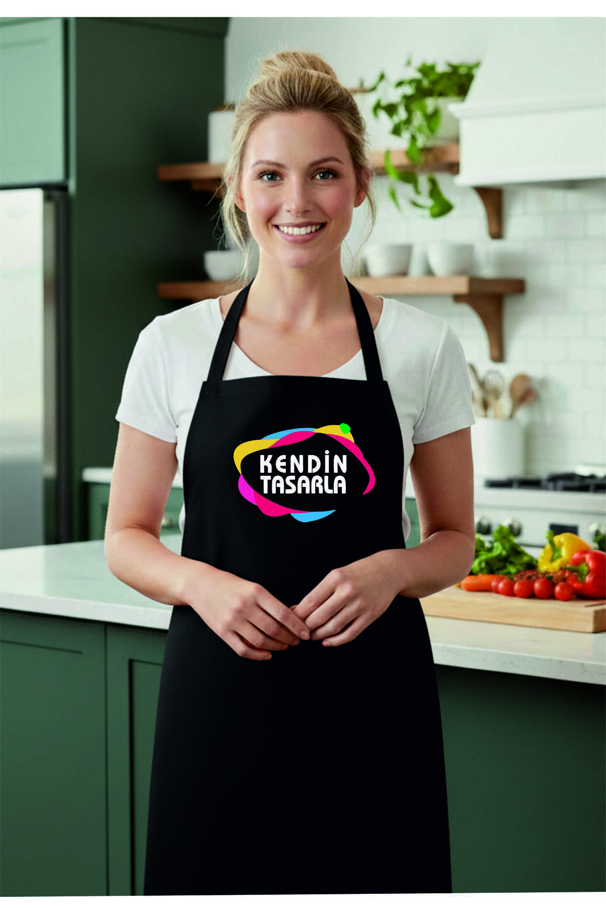 Custom printed Kitchen Apron for your company and yourself