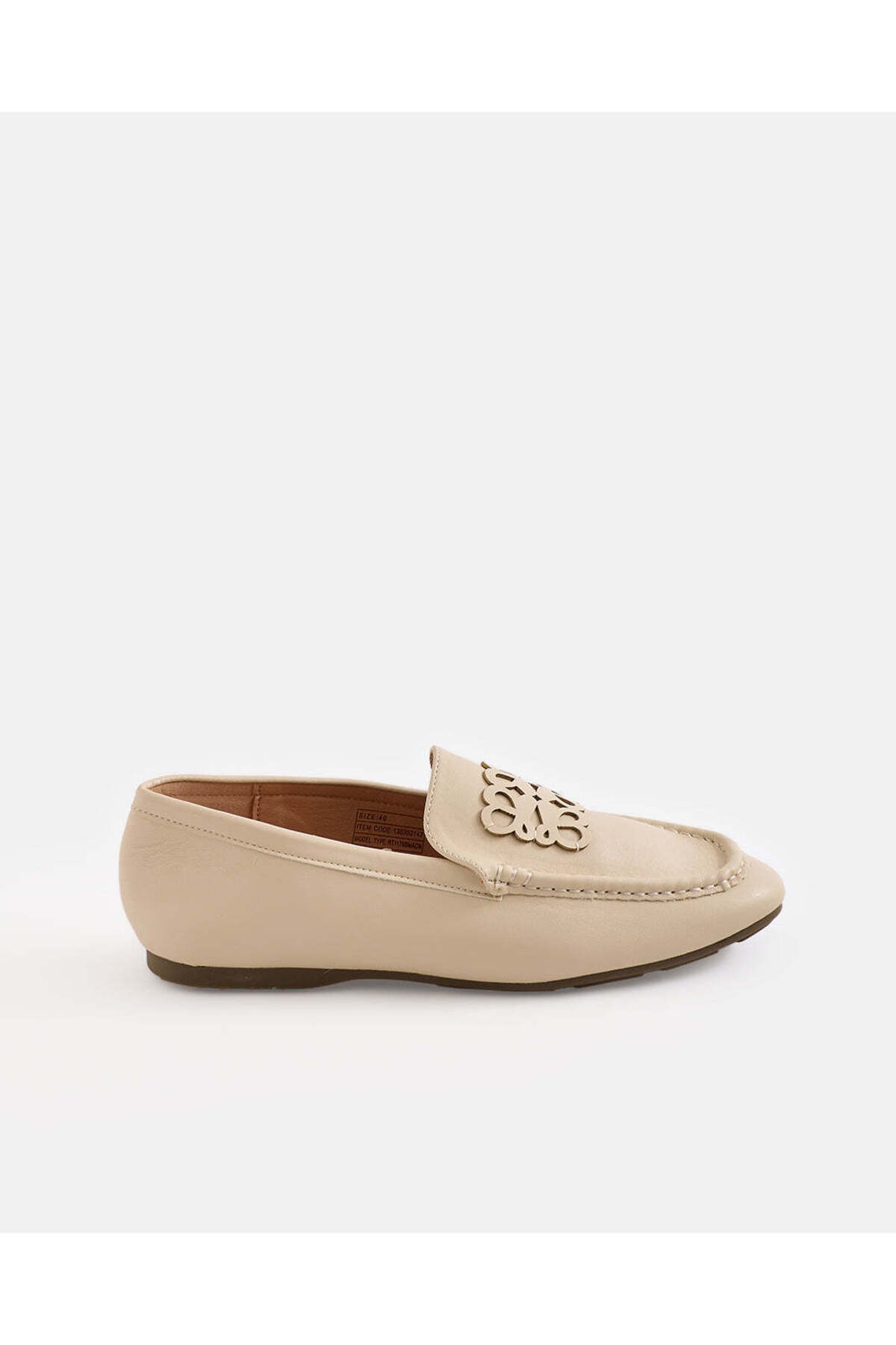 REDTAG Women Beige Embellished Moccasins
