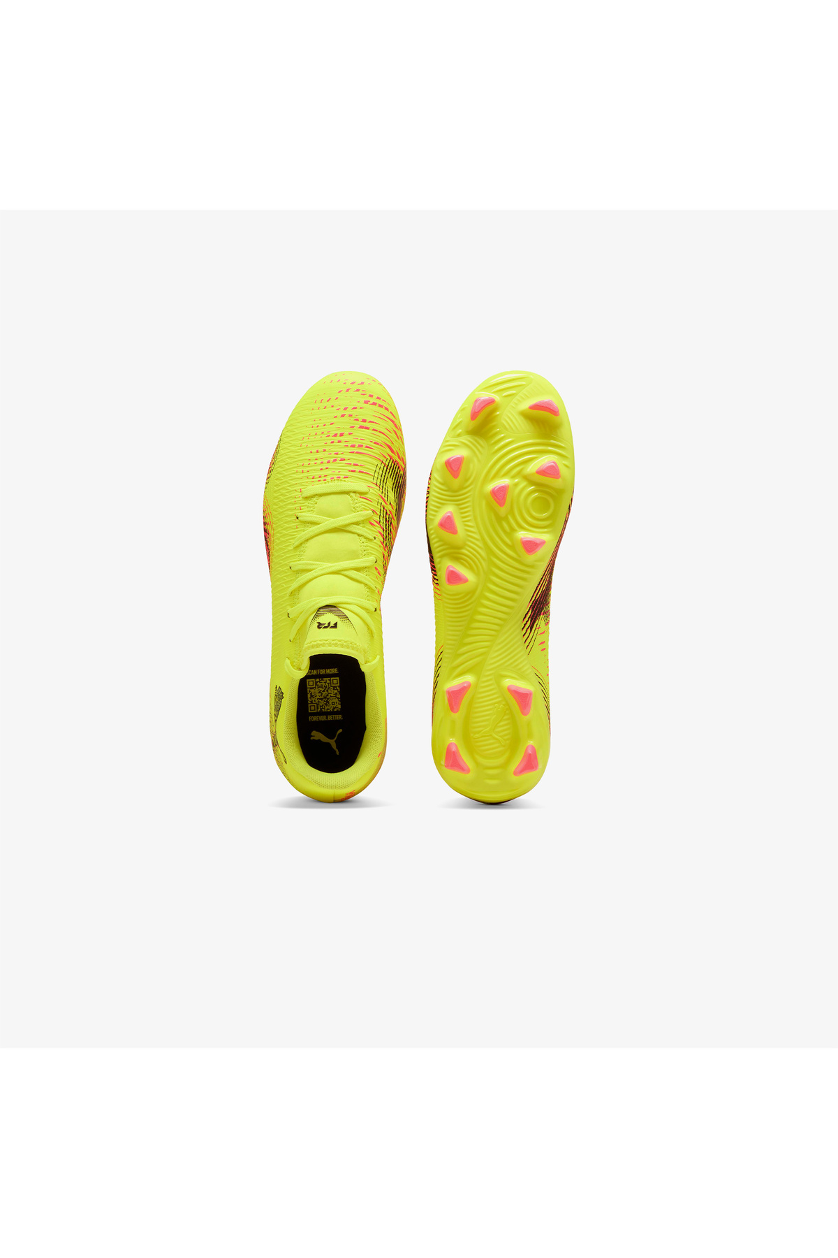 Puma Future 8 Play Fg/Ag Erkek Sarı Çim Saha Kramponu görsel 4