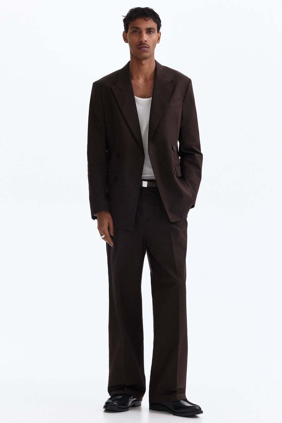 H&M Relaxed Fit Double-breasted blazer