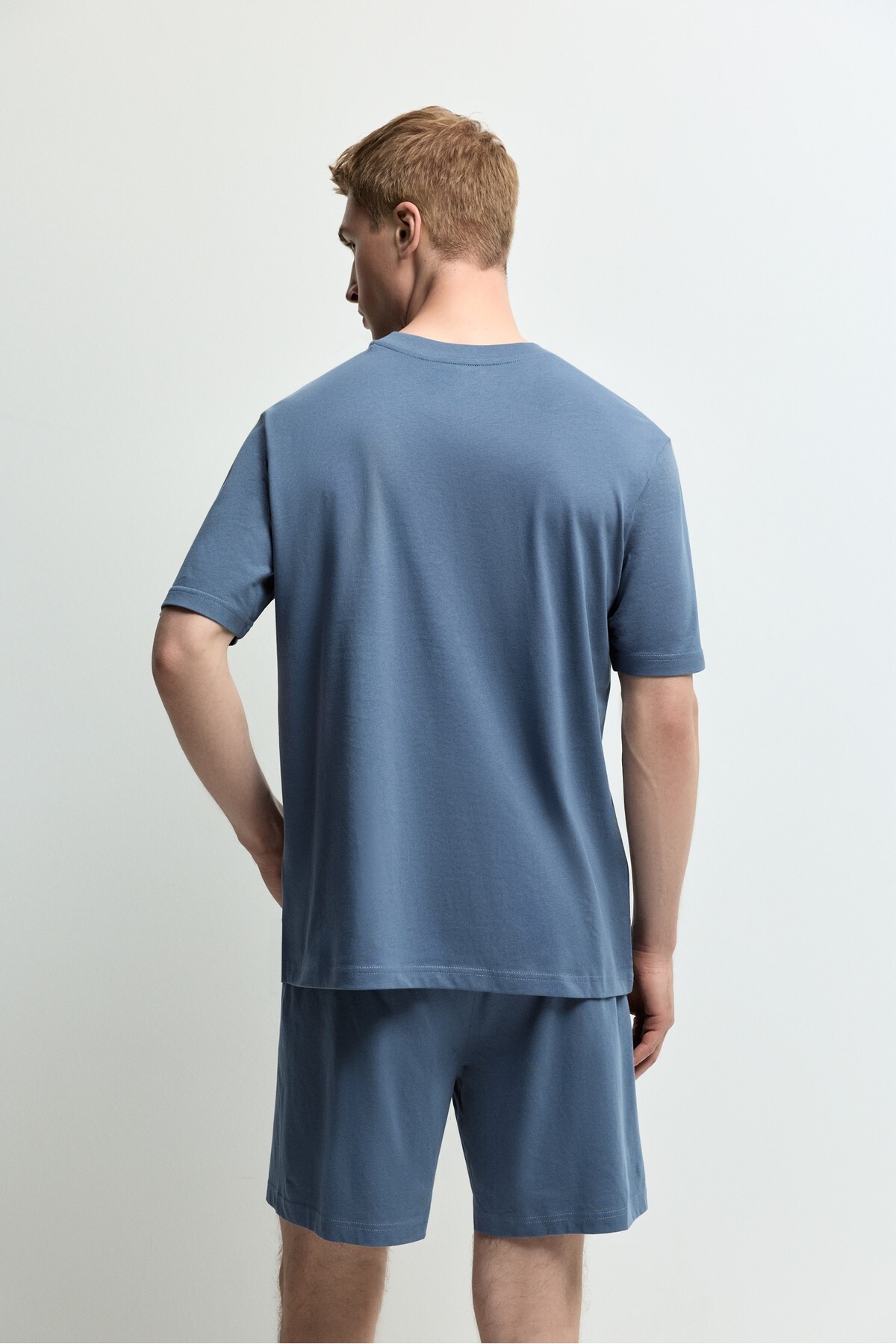 LEFTIES Desenli kısa pijama takımı görsel 4