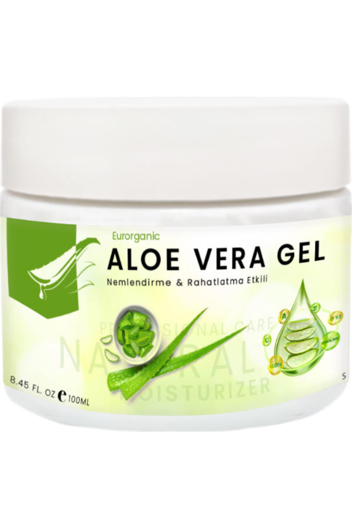 Bezos Eurorganic Aloe Vera Gel Cildinize Bakımjeli 100ML — GU-EYF-2910-NIDA01