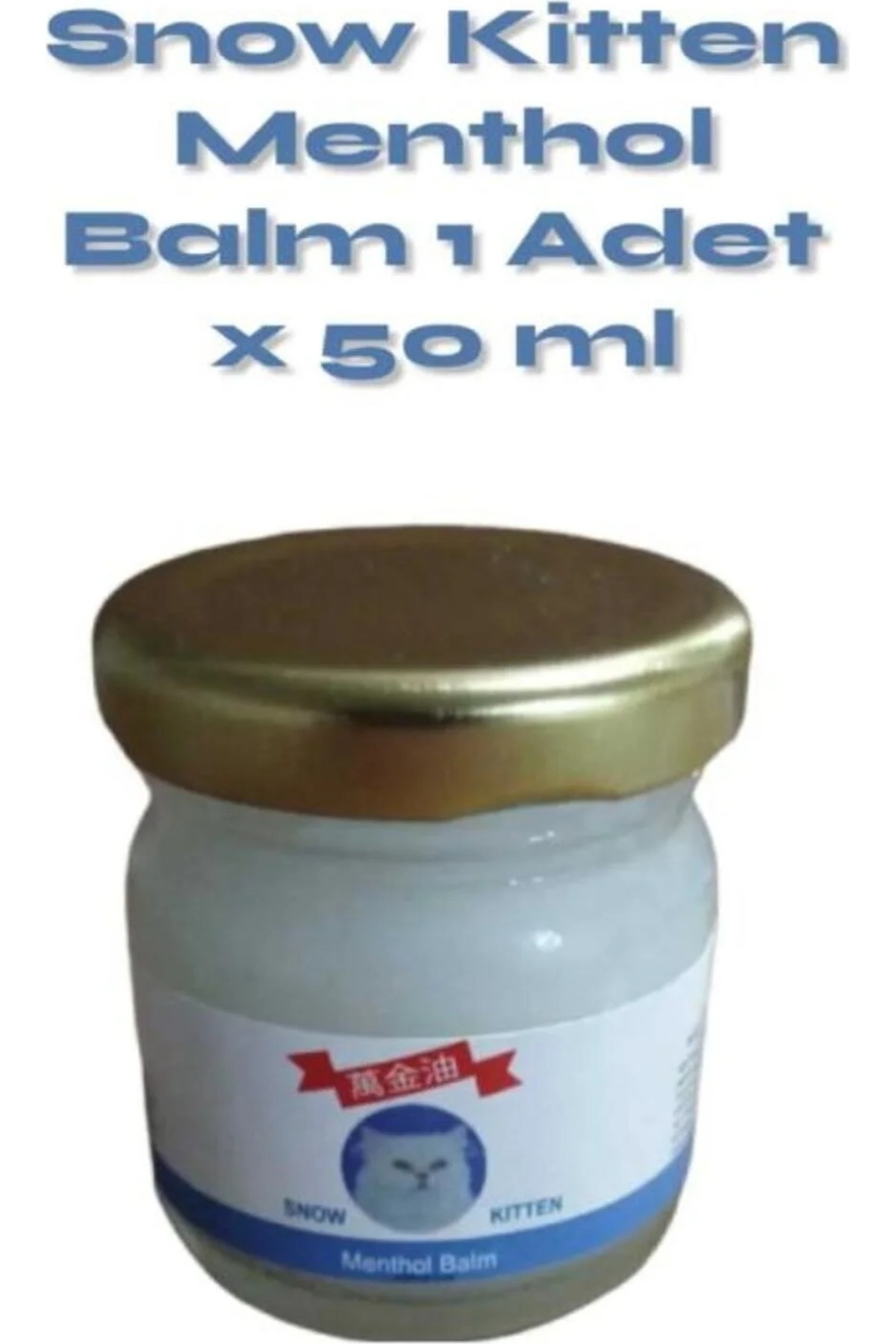 Bezos Snow Kitten Tüm Vücut Için Menthol Aromalı Kremi 50 ml — GU-EYF-17783-VIALIVA01