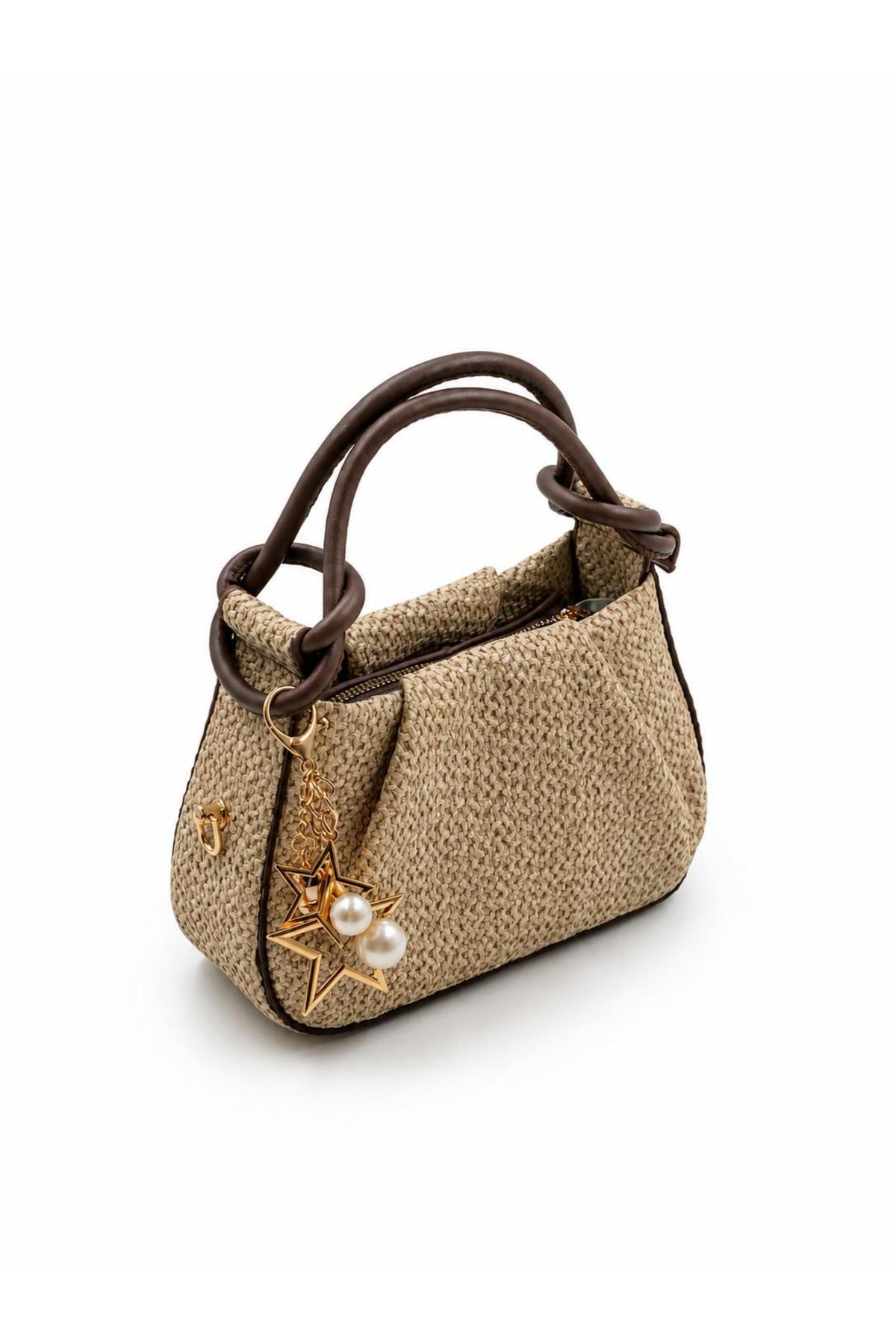 STYLE BAGS Steylebags Yıldız Çarpraz Ve Eldentutmalı Çanta 15x24 Ebatında görsel 4