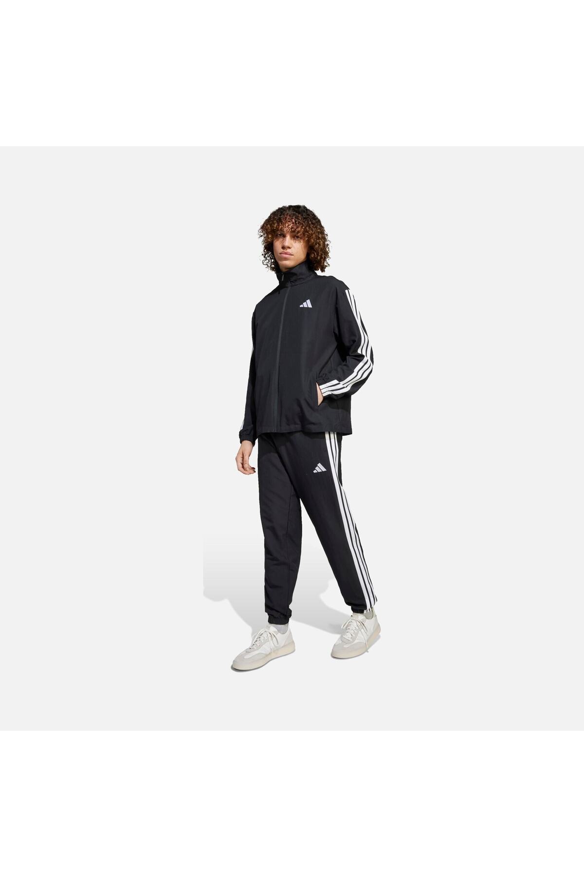 adidas 3-Stripes Woven Tracksuits Eşofman Takımı — مشکی TYCFE233AD77B47619AD2A900