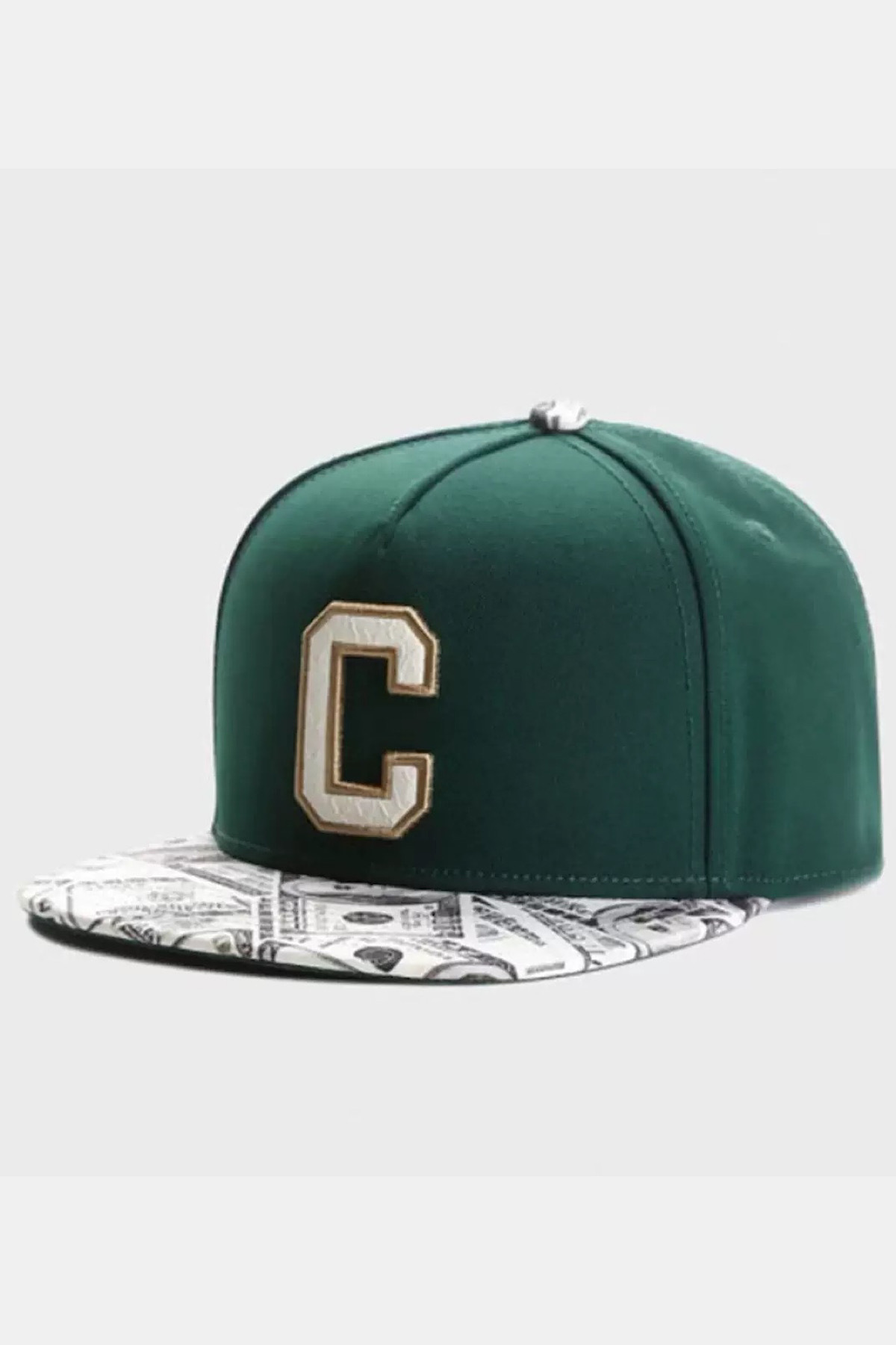 Giraffe Hip Hop Snapback Cap Şapka Beyaz Unisex Erkek/Kadın (Arkası Ayarlamalı)
