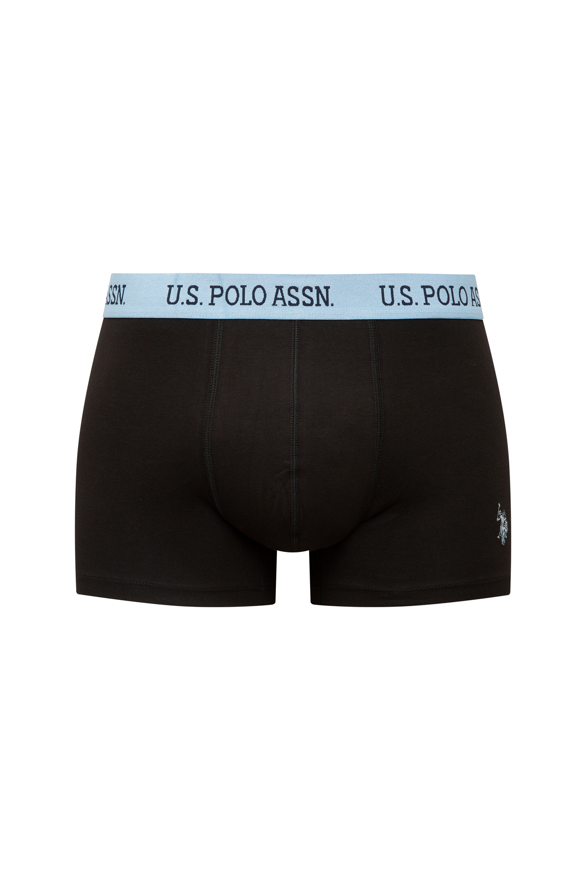 U.S. Polo Assn. Erkek 301 Siyah 3 lü Boxer görsel 4
