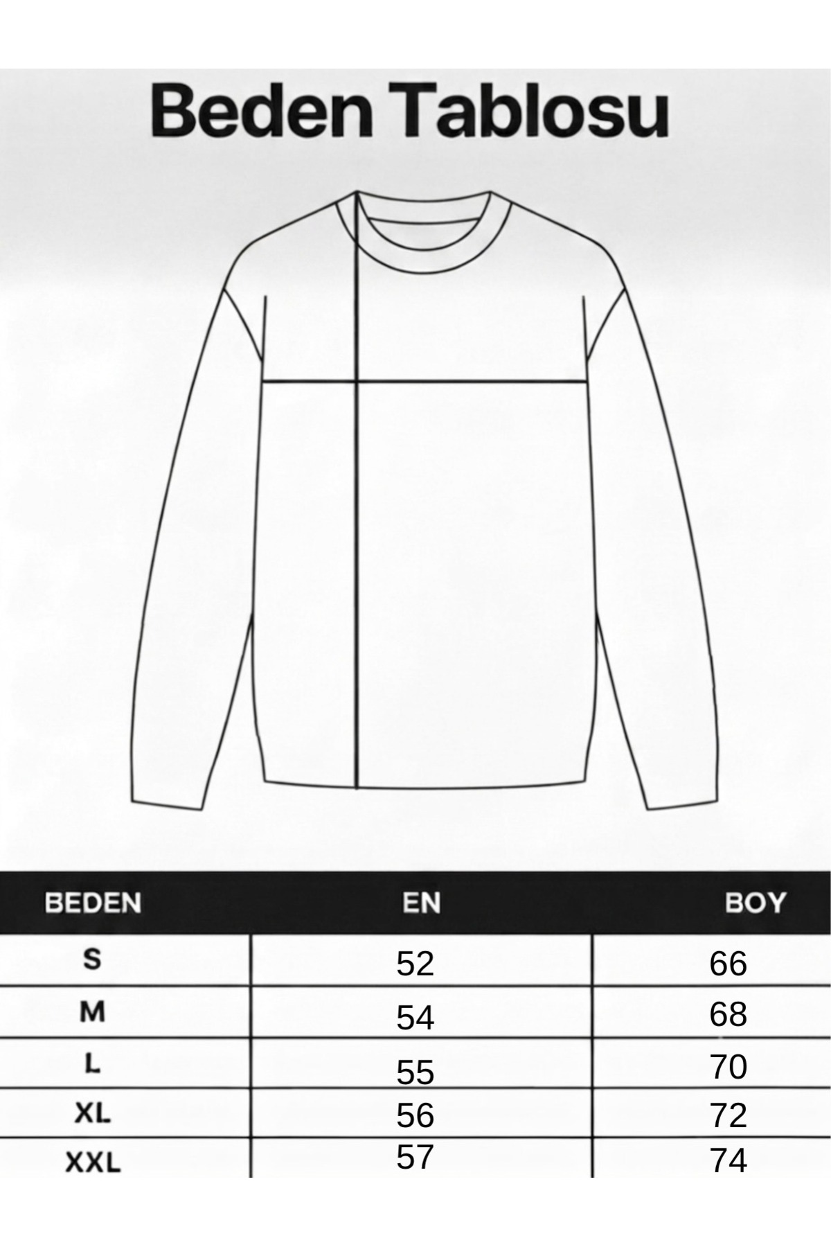 SERABLANKA Erkek Oversize Balıkçı Yaka Triko Kazak, Rahat Kalıp görsel 8