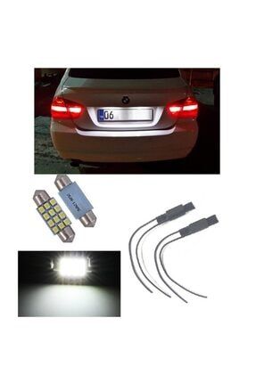 Bmw E39 E46 E60 E90 X5 Beyaz Led Plaka Aydınlatma Seti SUN16