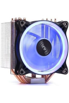 Freezer X124b 12cm Mavi Led Li Intel & Amd 4pin Pwm Fanlı 5x Isı Borusu Işlemci Soğutucu (dkccx 973433