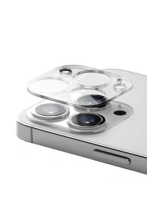 Iphone 13 Pro Max Uyumlu Kamera Lens Koruyucu 9h Temperli Cam CC025IP13PM