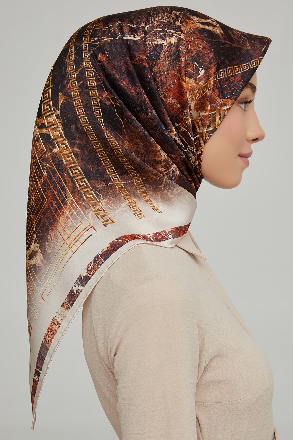 روسری زنانه آرمینه | E21KA8615D01 Armine - Image 3