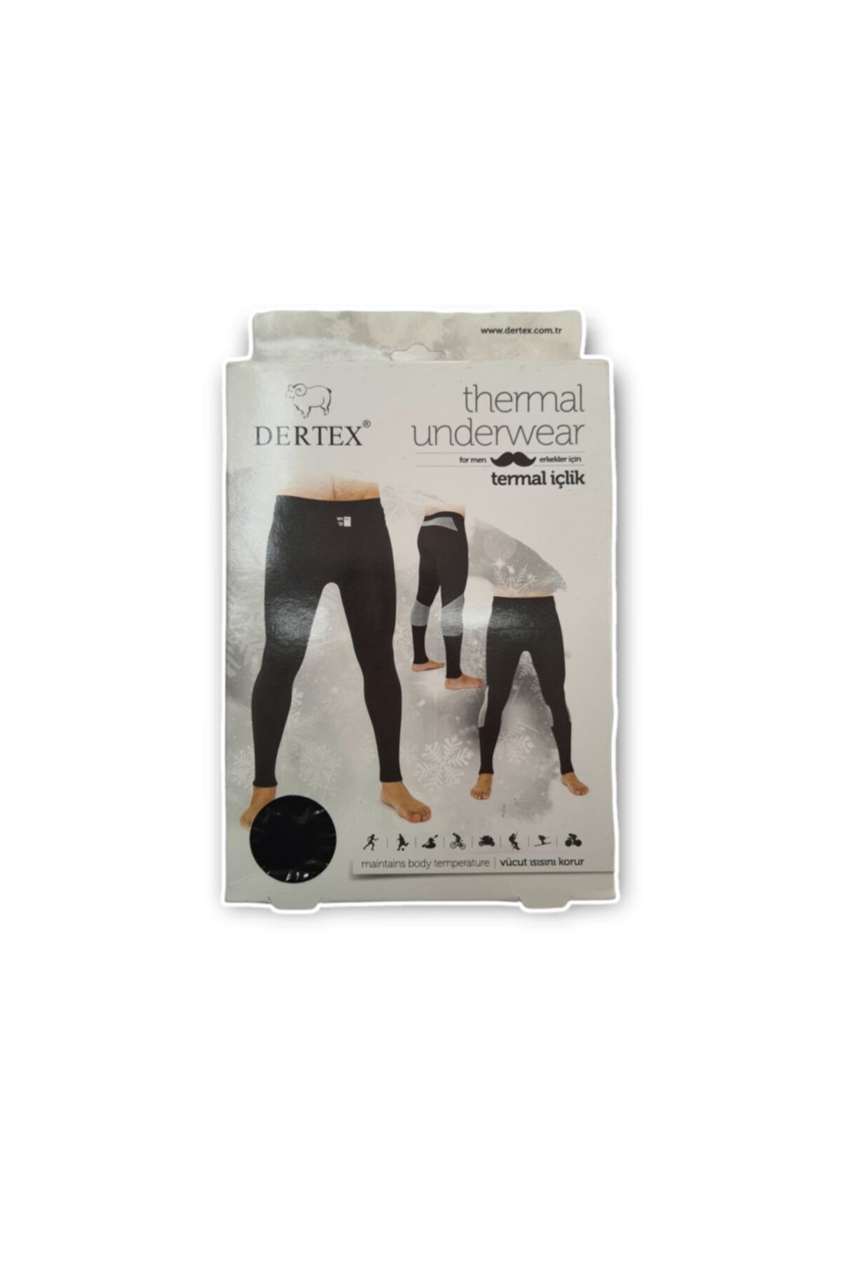 Eselvim Jambiere Termice Din Lână Pentru Bărbați Masculin - L