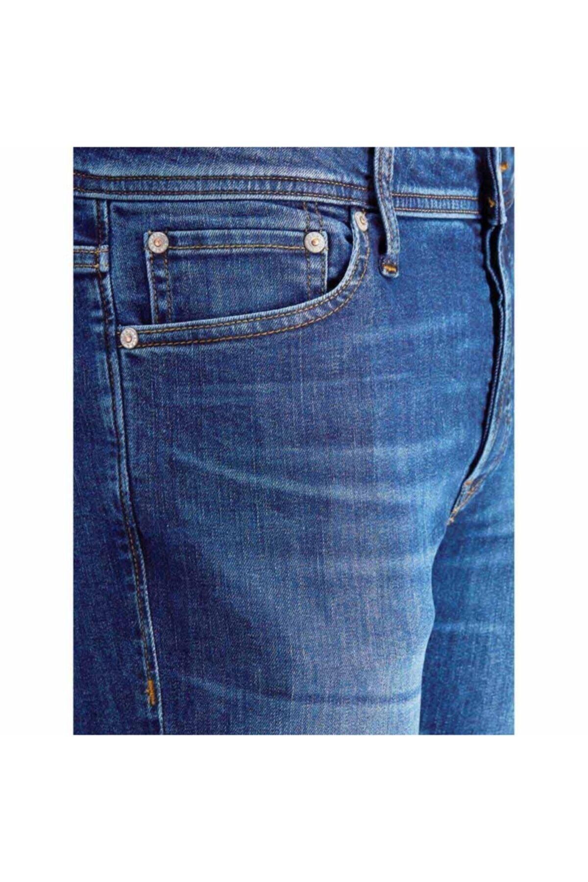 شلوار جین مردانه راسته فاق نرمال | جک اند جونز Jack & Jones 12153646 - تصویر 4