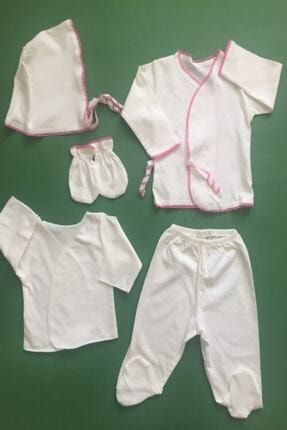 Kız-erkek Bebek Lüks Acil Hastane Ihtiyaç Seti 5 Parça Ilk Kıyafet MİNİWORLD-ACİL-MAVİ