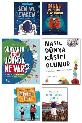 Sen Ve Evren + Insan Vücudu Tiyatrosu + Dünyanın Öbür Ucunda Ne Var? + Nasıl Dünya Kaşifi Olunur + A BetonsuTYKitap0372