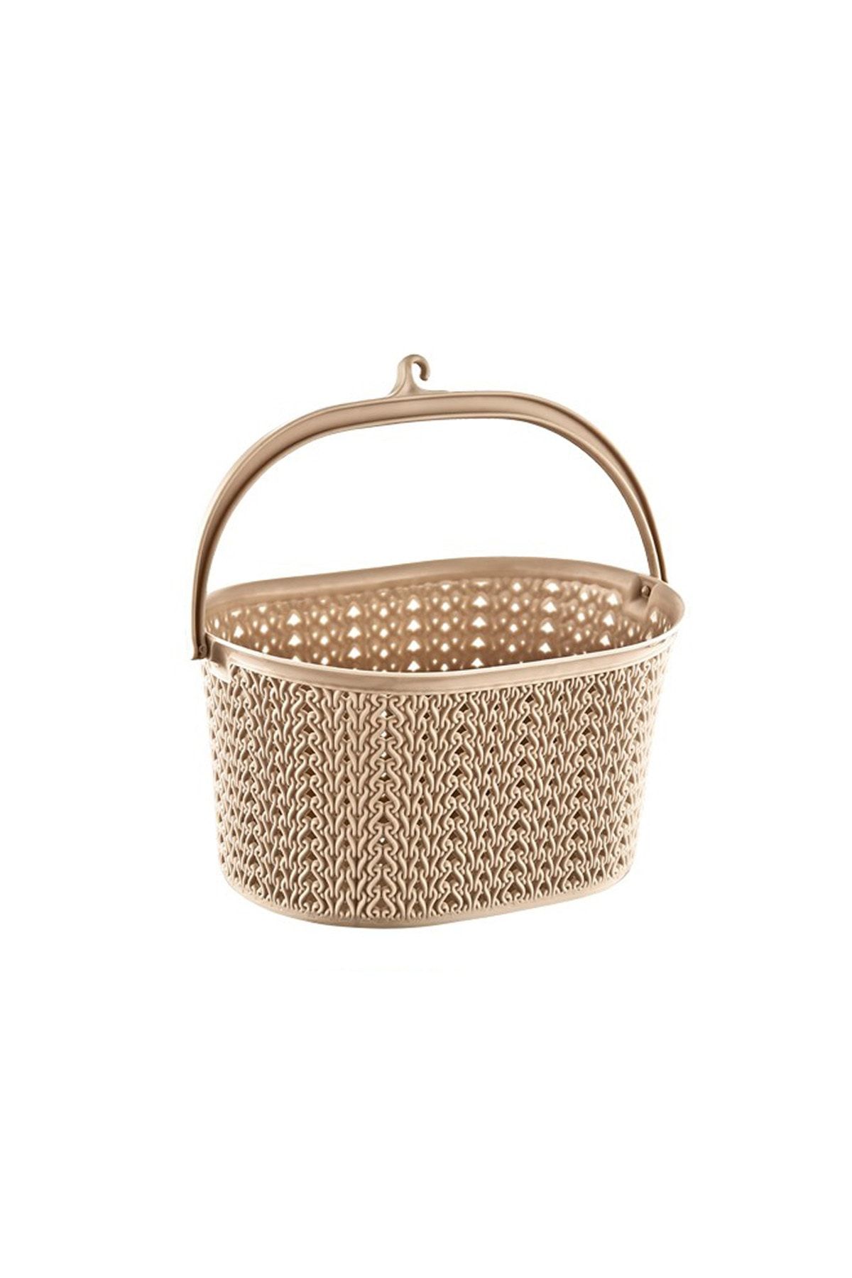 BlackBird Home-Undanadam Knitted Pattern Peg Basket (21*17*24 cm) 1
